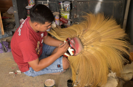 PERAJIN TOPENG di BLORA 