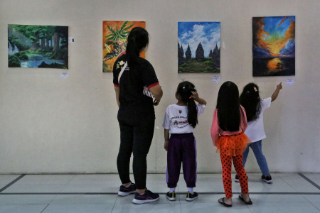 PAMERAN SENI RUPA KARYA PELAJAR