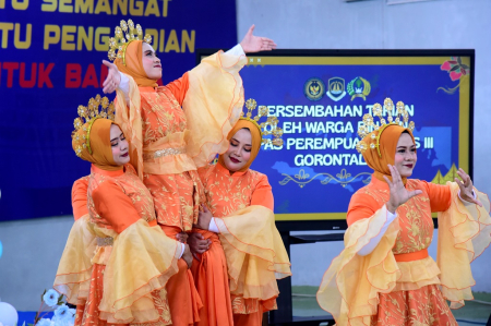 TARI KREASI  LAPAS PEREMPUAN GORONTALO