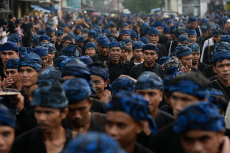 WARGA BADUI IKUTI TRADISI SEBA 2026
