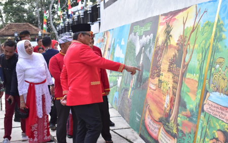LOMBA MURAL PERINGATI NEN DIT SAKMAS
