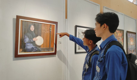 PAMERAN LUKISAN BIAS BORNEO 2