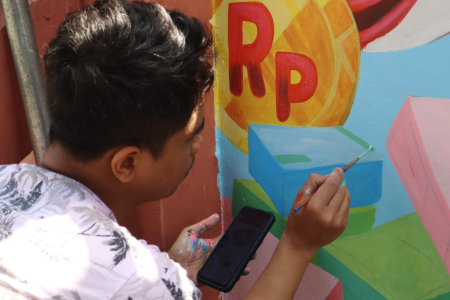 LUKIS DINDING