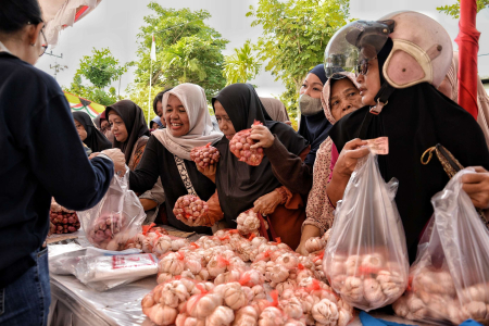 GERAKAN PANGAN MURAH SERENTAK DI PALANGKA RAYA 