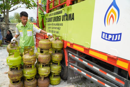 SUSUN TABUNG ELPIJI 3 Kg