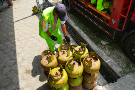 SUSUN TABUNG ELPIJI 3 KG