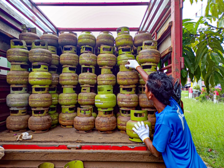 SUSUN TABUNG LPG 3 KG