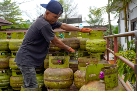 SUSUN TABUNG GAS ELPIJI 3 KG