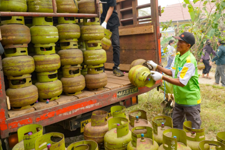 SUSUN TABUNG GAS ELPIJI 3 KG