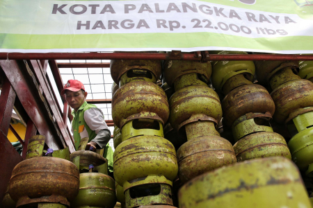 SUSUN TABUNG ELPIJI 3 KG