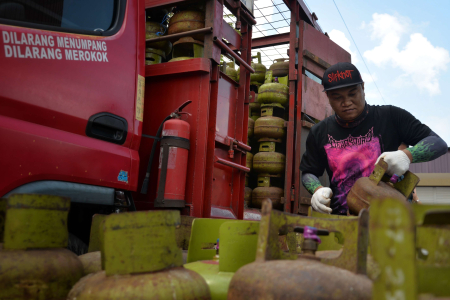 SUSUN TABUNG GAS ELPIJI 3 KG