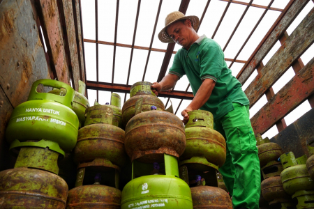 SUSUN TABUNG GAS ELPIJI 3 Kg
