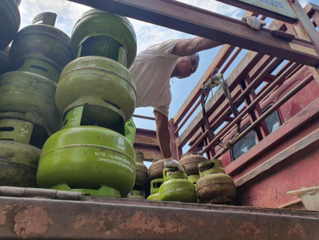 SUSUN TABUNG ELPIJI 3 Kg
