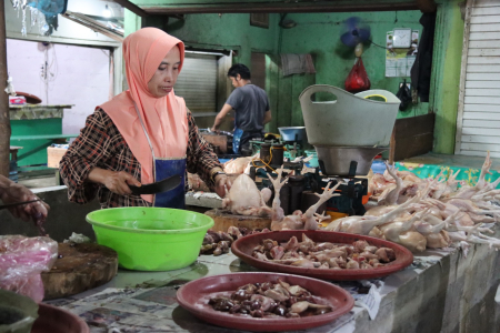 HARGA AYAM POTONG JELANG NATARU