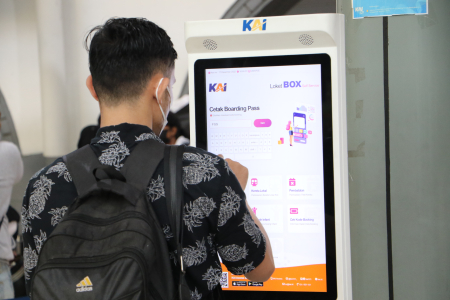 LIBUR NATARU STASIUN PASAR SENEN MENGALAMI PENINGKATAN