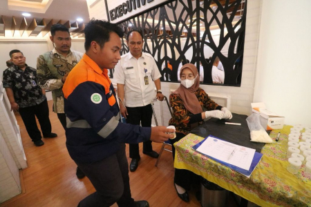 KAI 8 SURABAYA GELAR TES NARKOBA