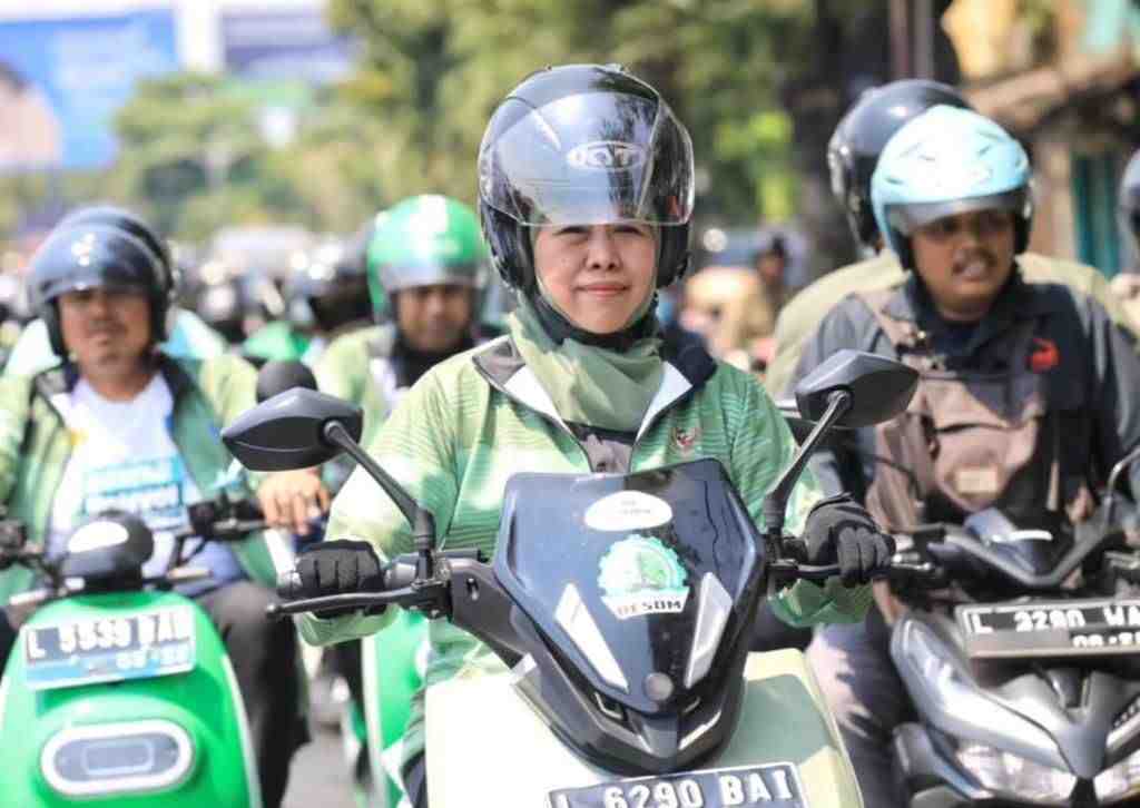 GEBYAR KONVOI MOTOR LISTRIK