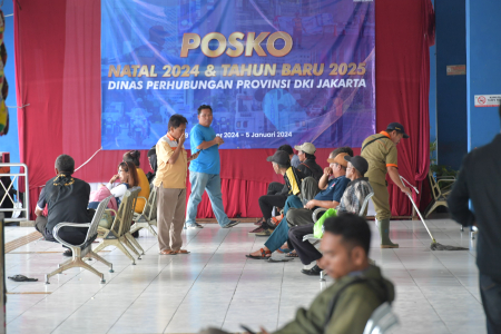 JUMLAH PENUMPANG MENINGKAT DI SEJUMLAH TERMINAL 