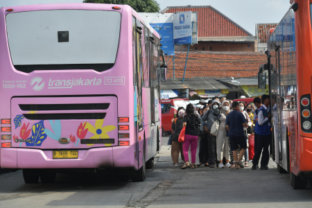 TARGET PENUMPANG TRANSJAKARTA TAHUN 2024