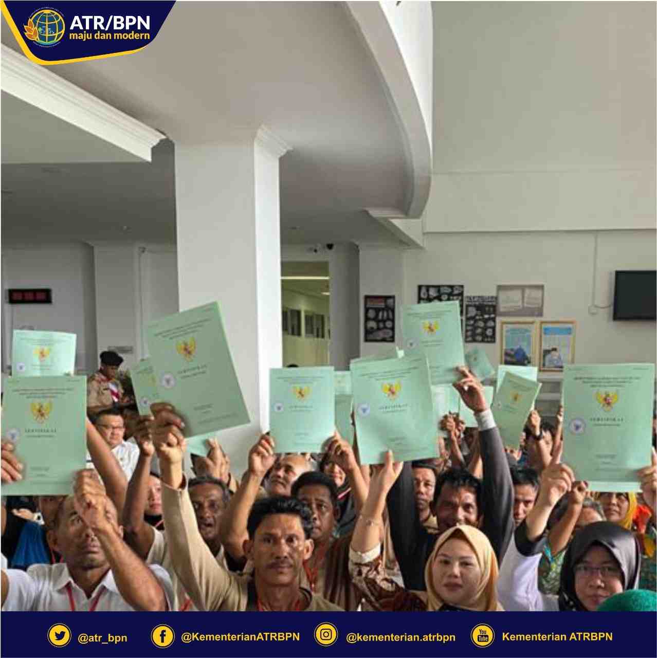 Sertipikat Tanah Dibagi Tegaskan Natuna Wilayah NKRI