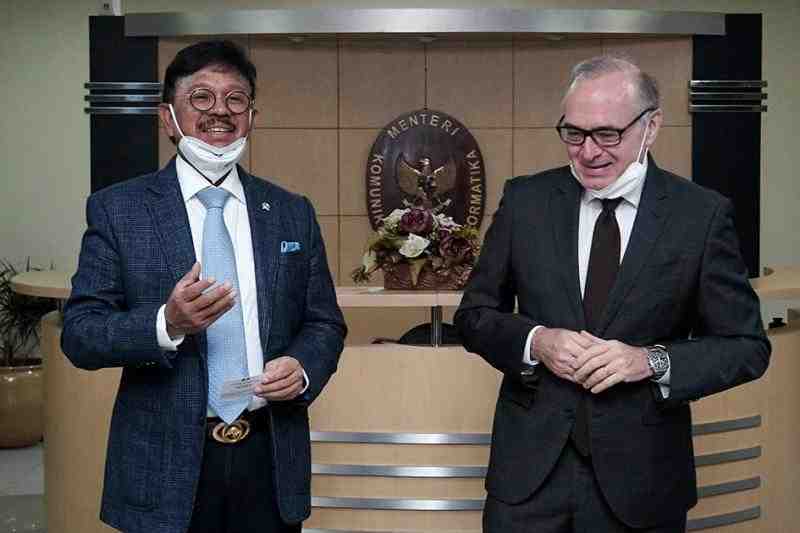 Pemerintah RI - Perancis Bahas Tiga Kerja Sama Percepatan Transformasi Digital