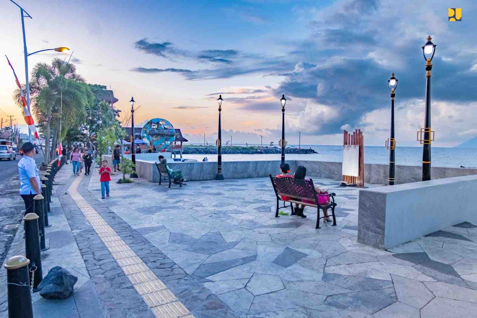 Penataan Kawasan Pariwisata Pantai Malalayang dan Bunaken Selesai
