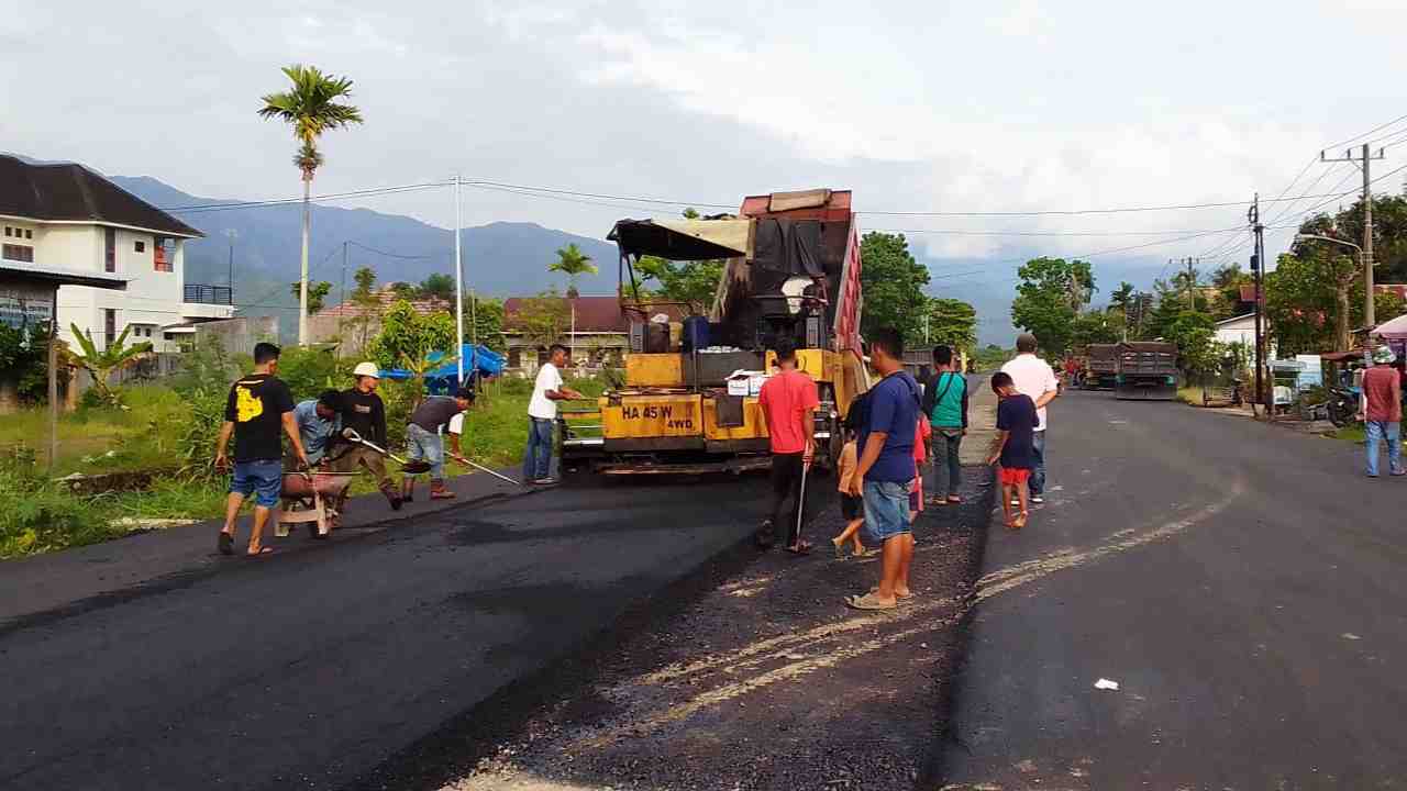 Kini Jalan Dua Jalur Kurao Pagang Seperti di Pusat Kota Padang