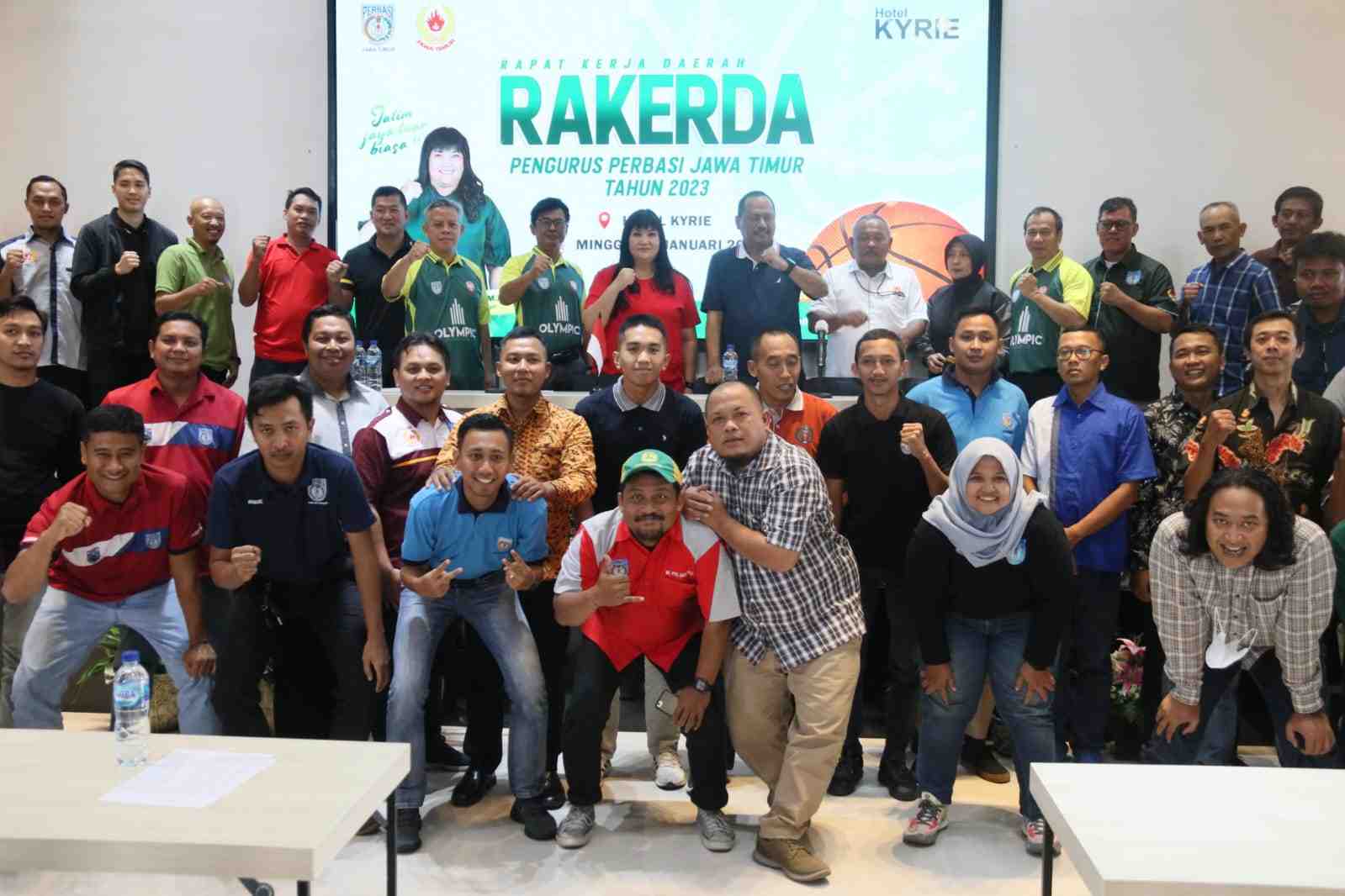 Ketum KONI Buka Apresiasi Rakerda Perbasi