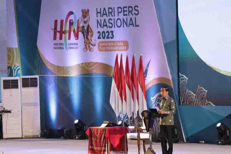 Presiden Ungkap Tiga Tantangan Pers Indonesia