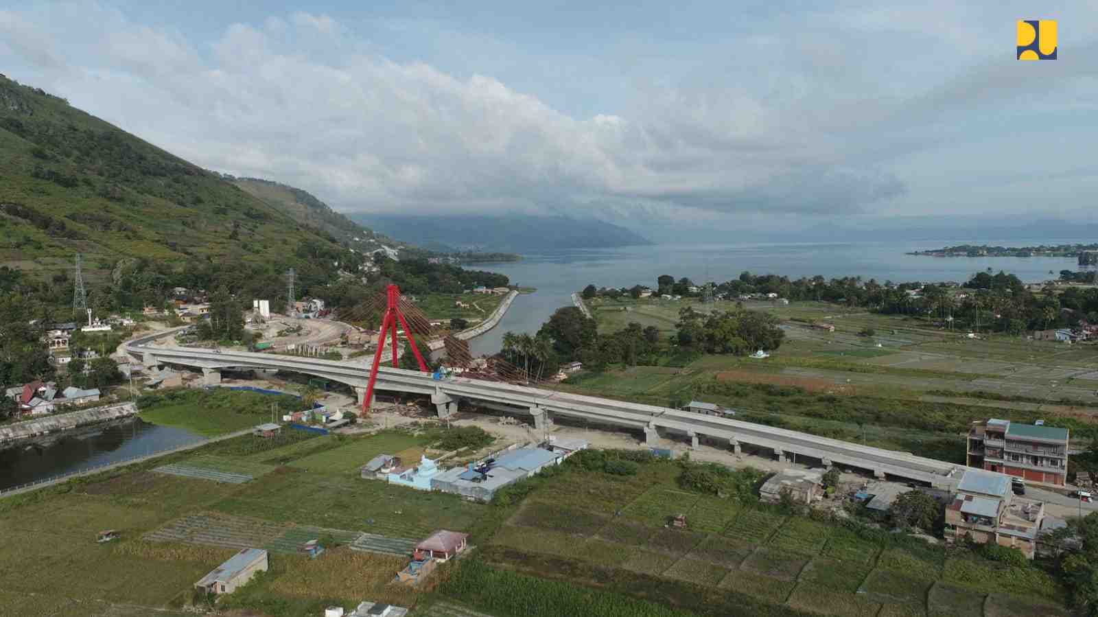 Kian Mudah Menuju Danau Toba, 24 Akses Jalan dan Jembatan Dibuka 