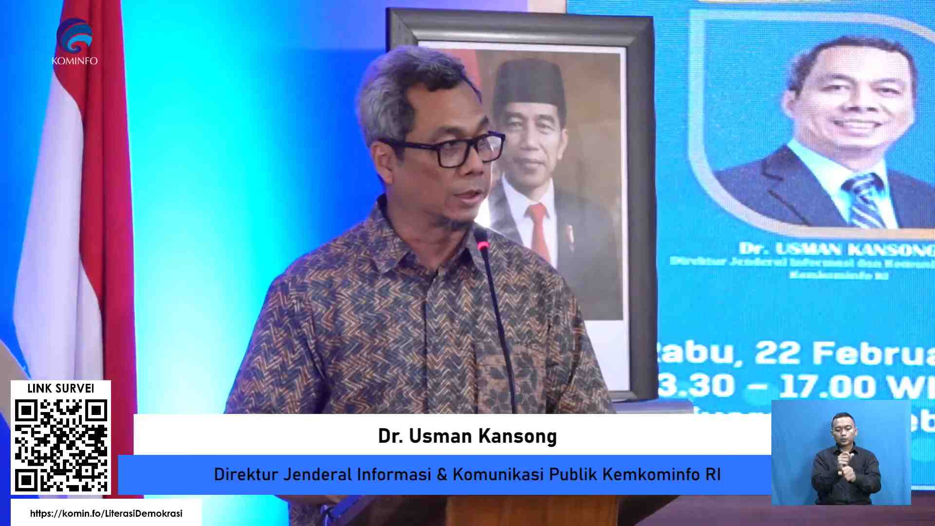 Fenomena Regresi Demokrasi dan Upaya Kemenkominfo Menanggulanginya