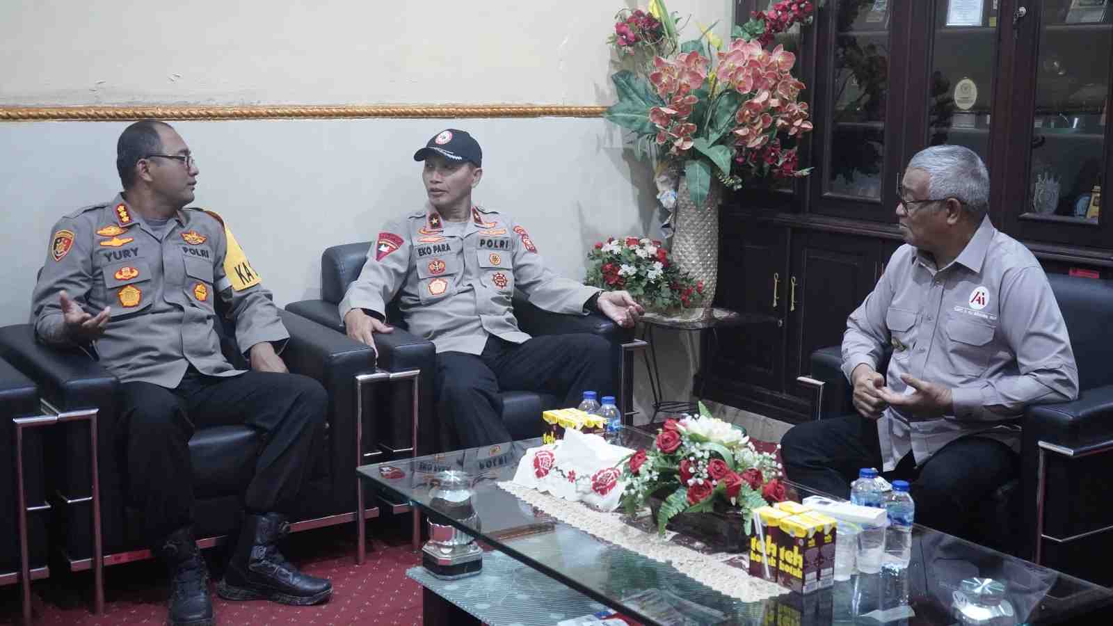 Wali Kota Tidore Terima Kunjungan Wakapolda Maluku Utara Usai Tinjau SPN di Gurabati