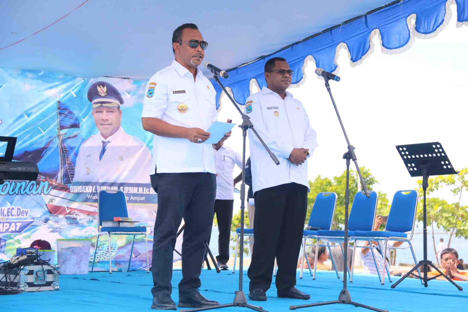 Pemerintah dan Masyarakat Raja Ampat Rayakan Dua Tahun Kepemimpinan AFU-ORI