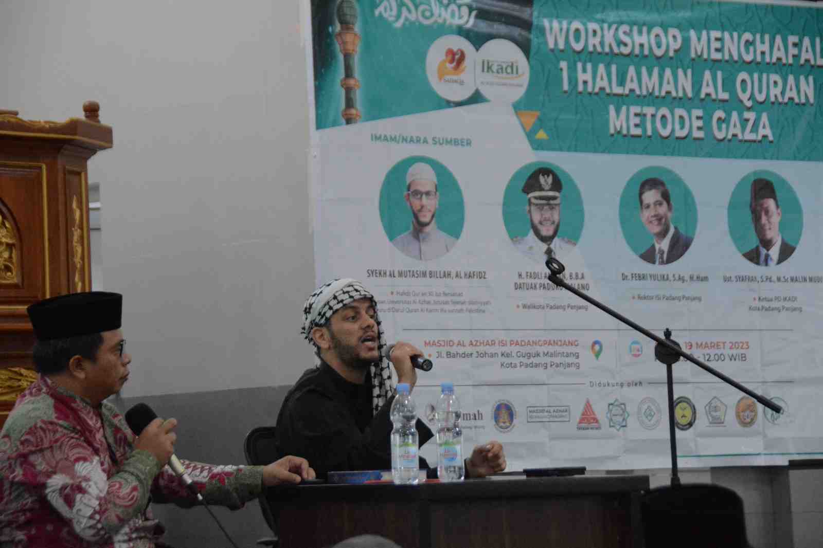 Ikadi Padang Panjang dan Sadaqa  Gelar Workshop Menghafal Al Qur’an Metode Gaza
