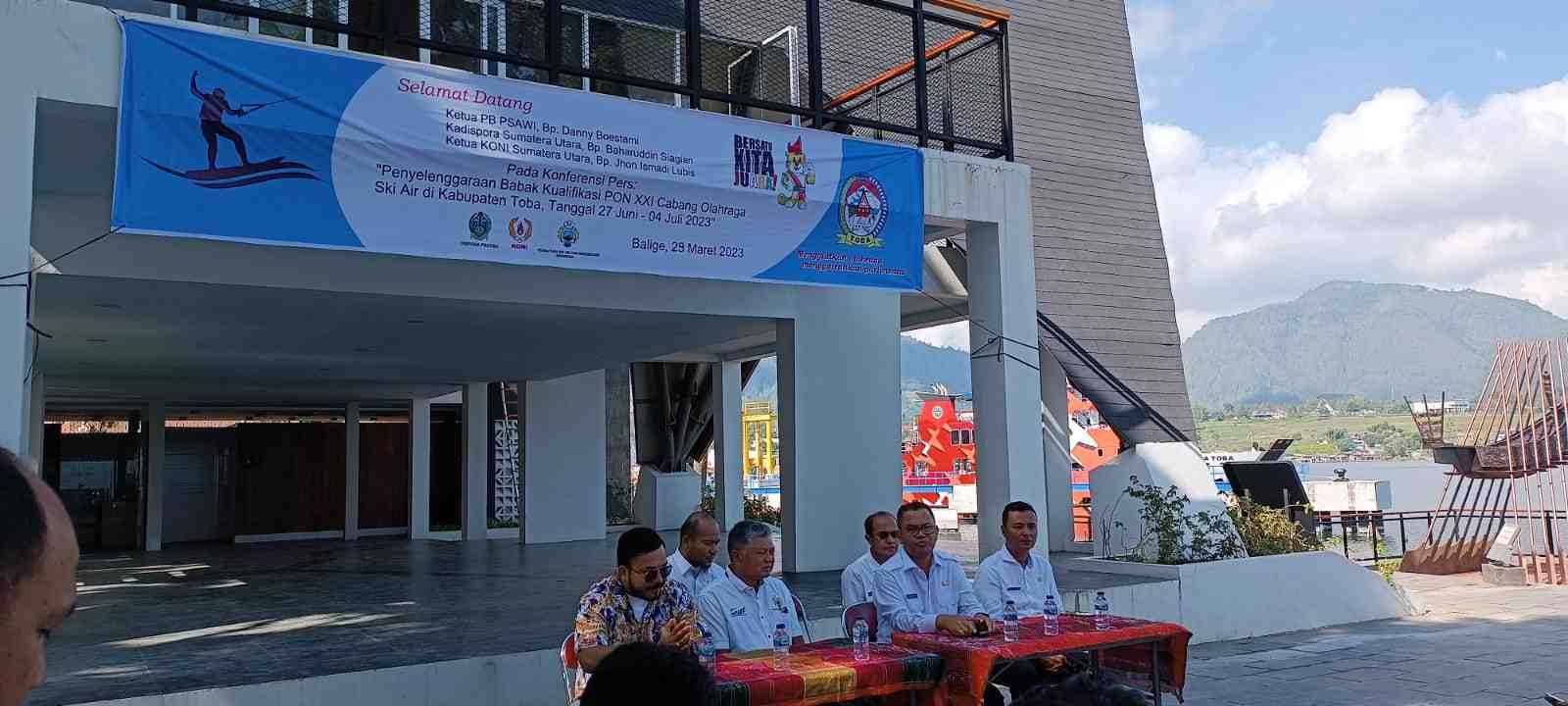 PON XXI Cabor Ski Air, Bupati Toba Poltak Sitorus Pastikan Persiapan Rampung sebelum Juni