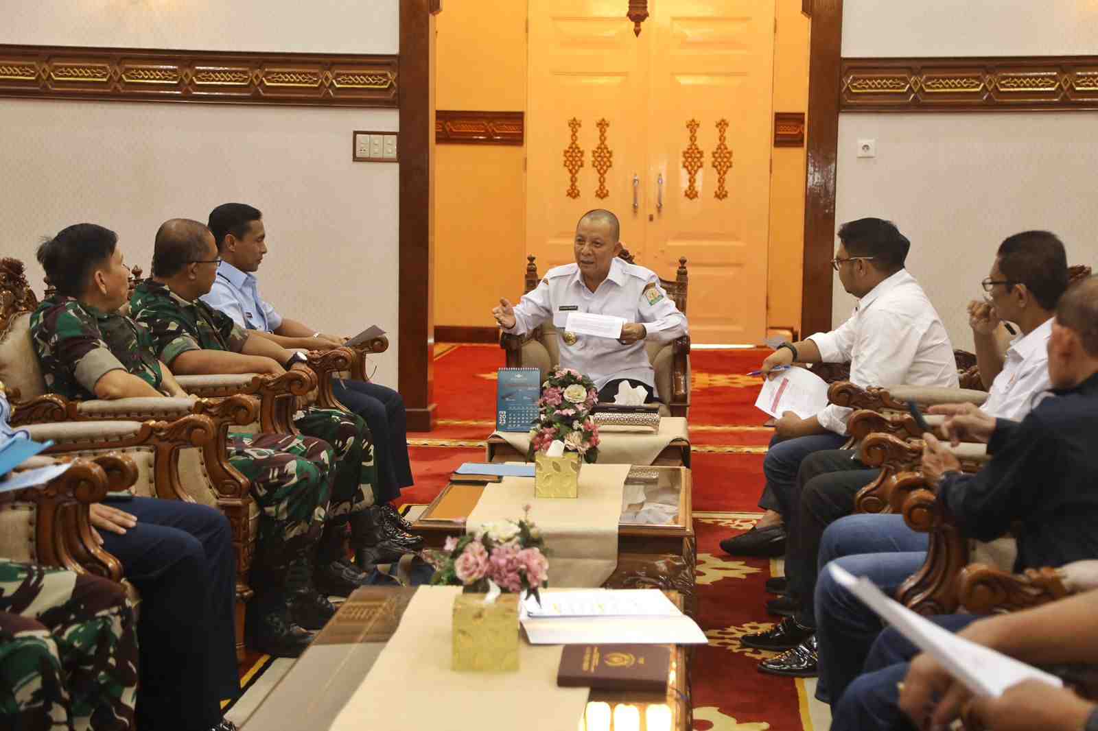 Pj Gubernur Harapkan Dukungan PB FASI Sukseskan PON 2024 Aceh Sumut