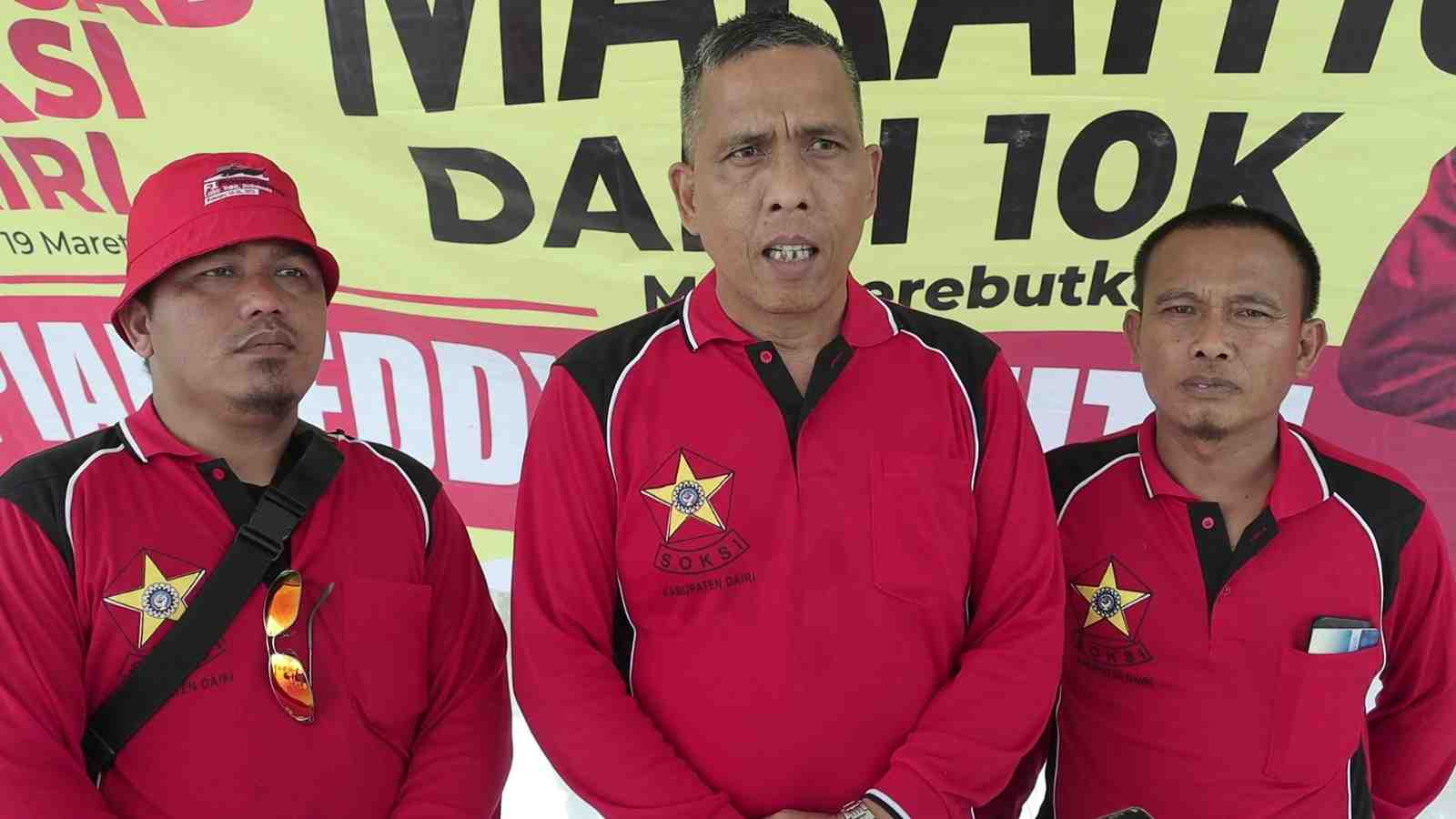 Soksi Dairi Bakal Ajukan Pemenang Lari Maraton 10 Km Ikut PON 2023