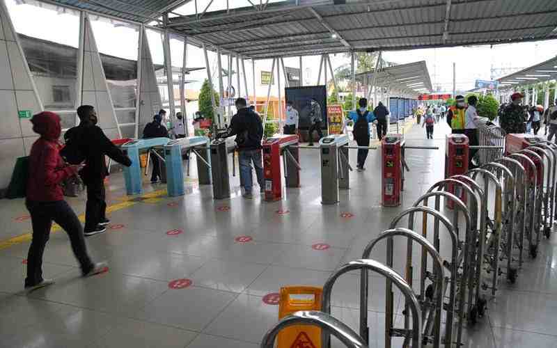 Hari Lebaran, Tercatat 12.137 Orang Berangkat dari Stasiun Bogor