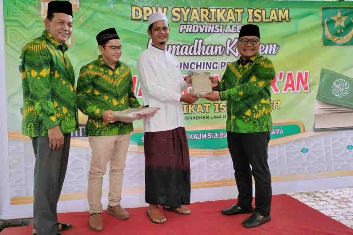 Syarikat Islam Provinsi Aceh Lauching Program Wakaf Al-Qur'an