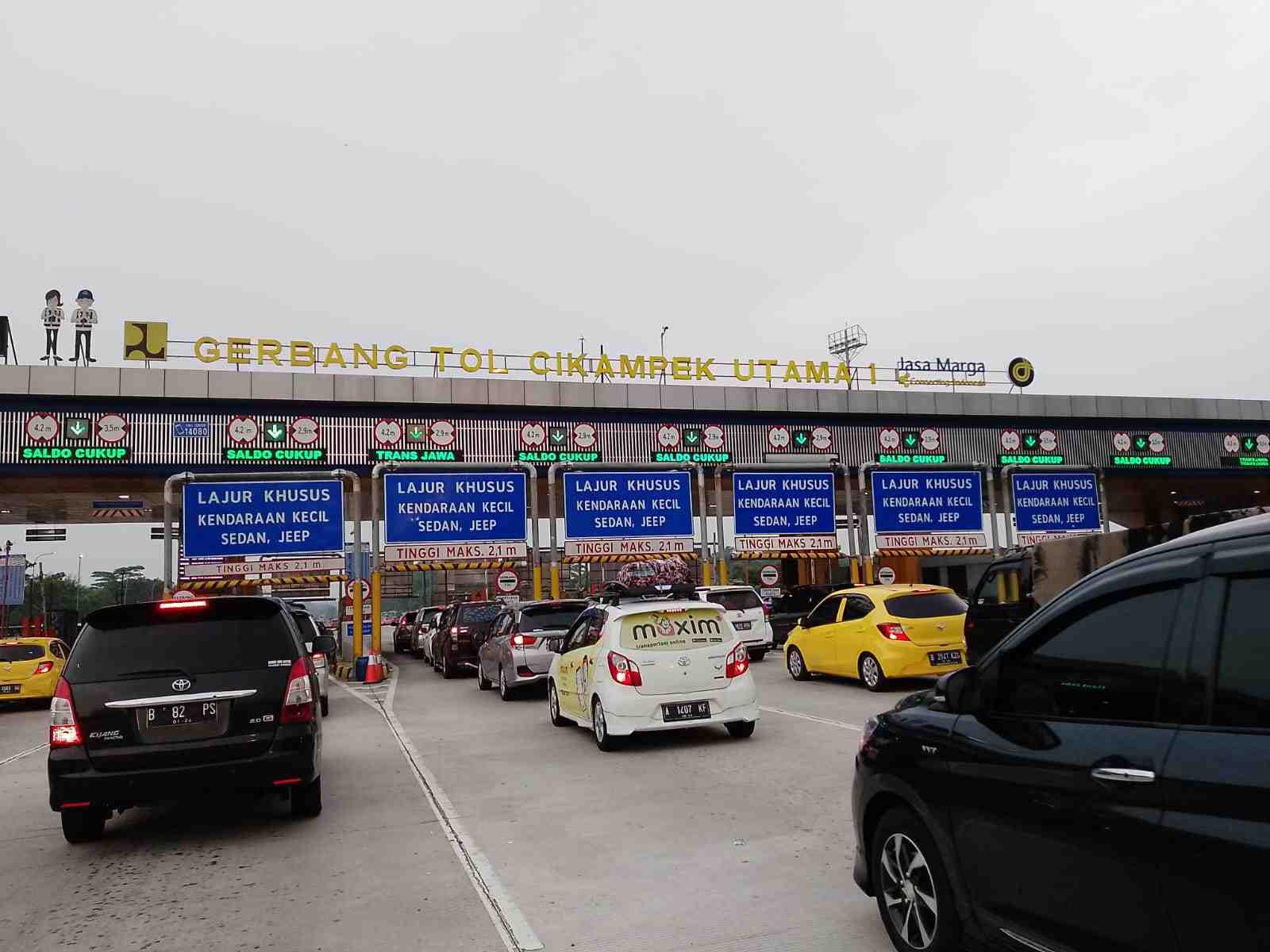 Volume Kendaraan di Tol Cipali Terus Meningkat