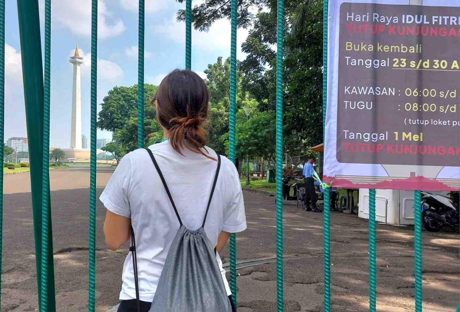 Monas dan Kota Tua Tutup di Hari Pertama Lebaran