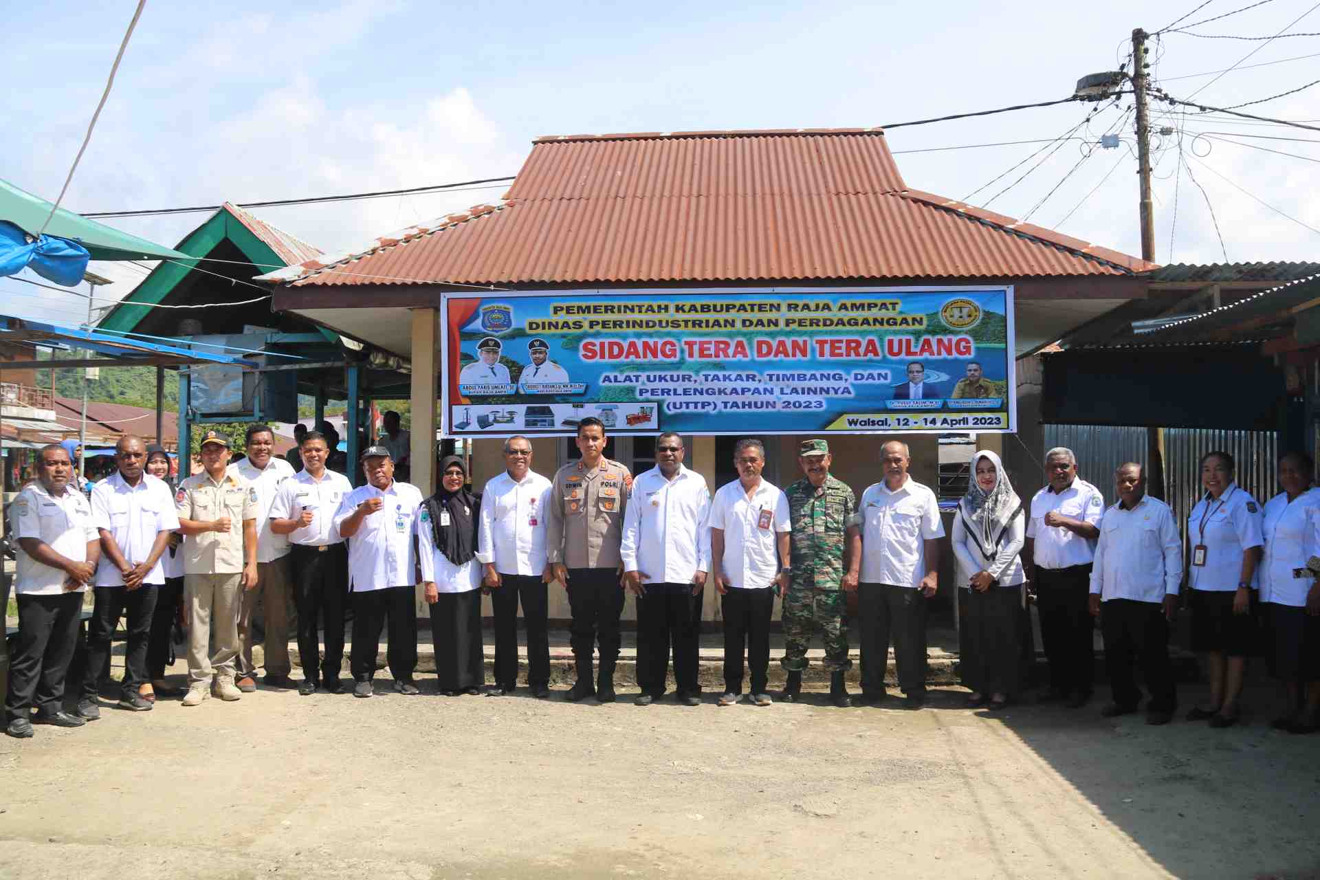 Pastikan Akurasi Alat Ukur Pedagang, Raja Ampat Lakukan Sidang Tera dan Tera Ulang
