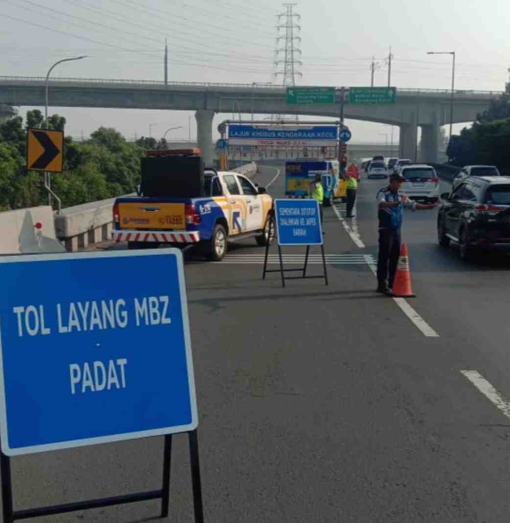 Jalan Layang MBZ Lakukan Buka Tutup Situasional