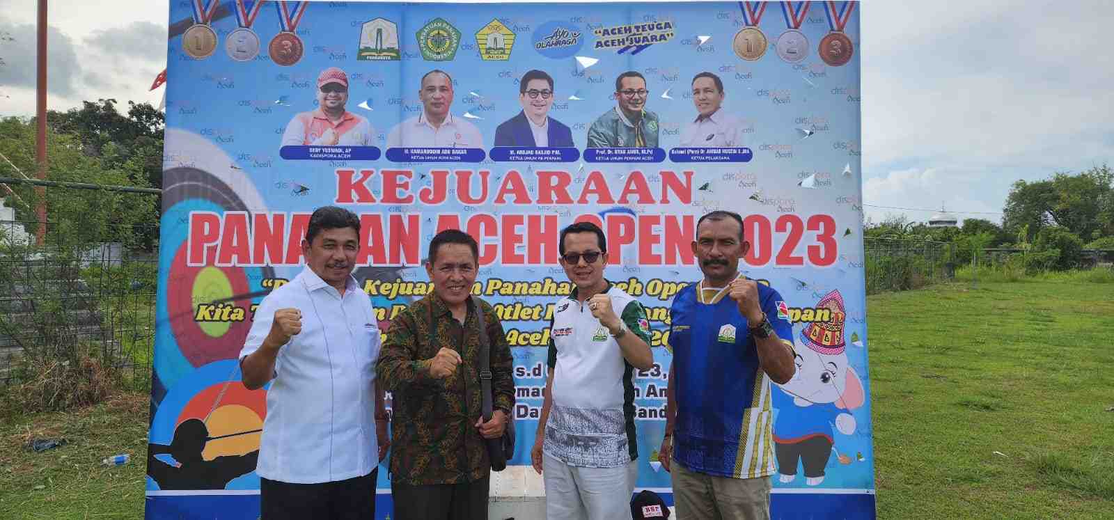 268 Atlet Ikuti Kejuaraan Panahan Aceh Open 2023