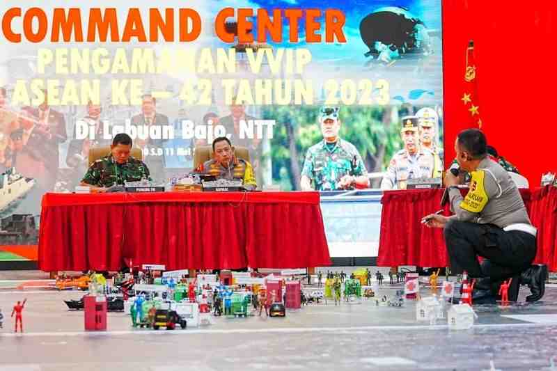 [SIARAN PERS] TNI-Polri Mitigasi Permasalahan saat KTT ke-42 ASEAN Labuan Bajo