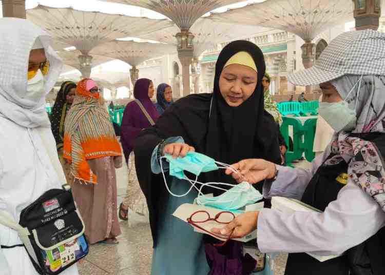16 Kloter Gelombang Pertama Jemaah Haji Tiba, Tim Kesehatan Siaga Melayani