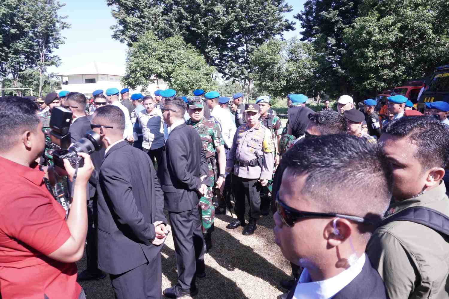 Kapolri dan Panglima TNI Pimpin Apel Pasukan Pengamanan KTT ASEAN