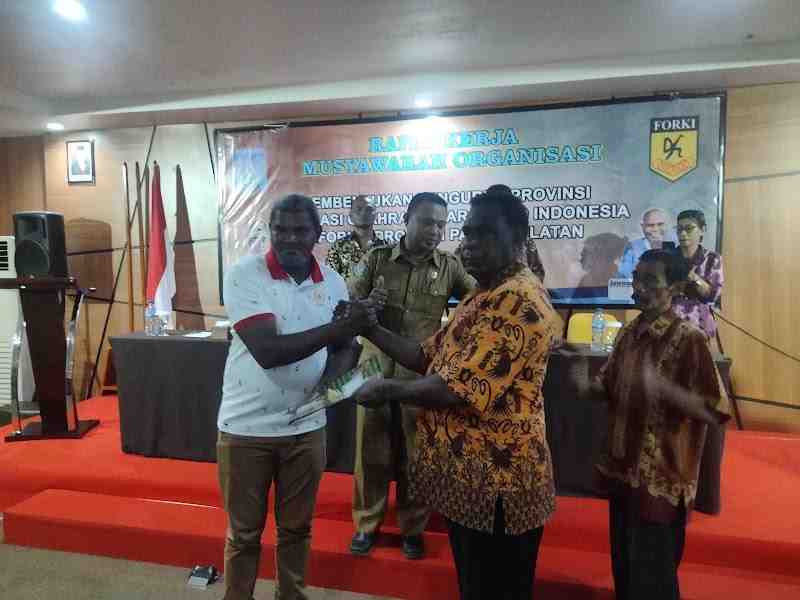 Albertus Muyak Pimpin Pengprov Forki Papua Selatan  
