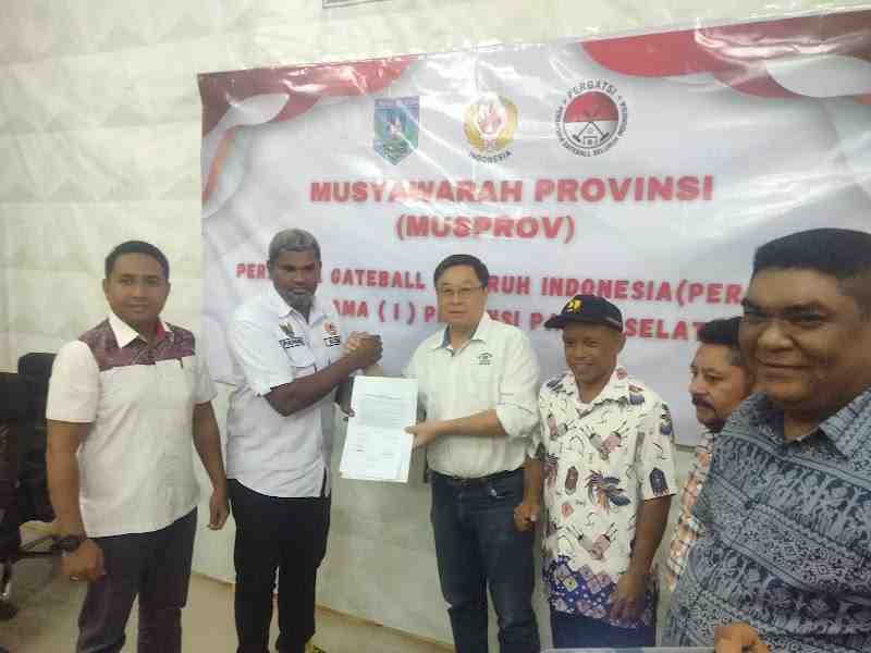 Pengprov Pergatsi Papua Selatan Terbentuk  