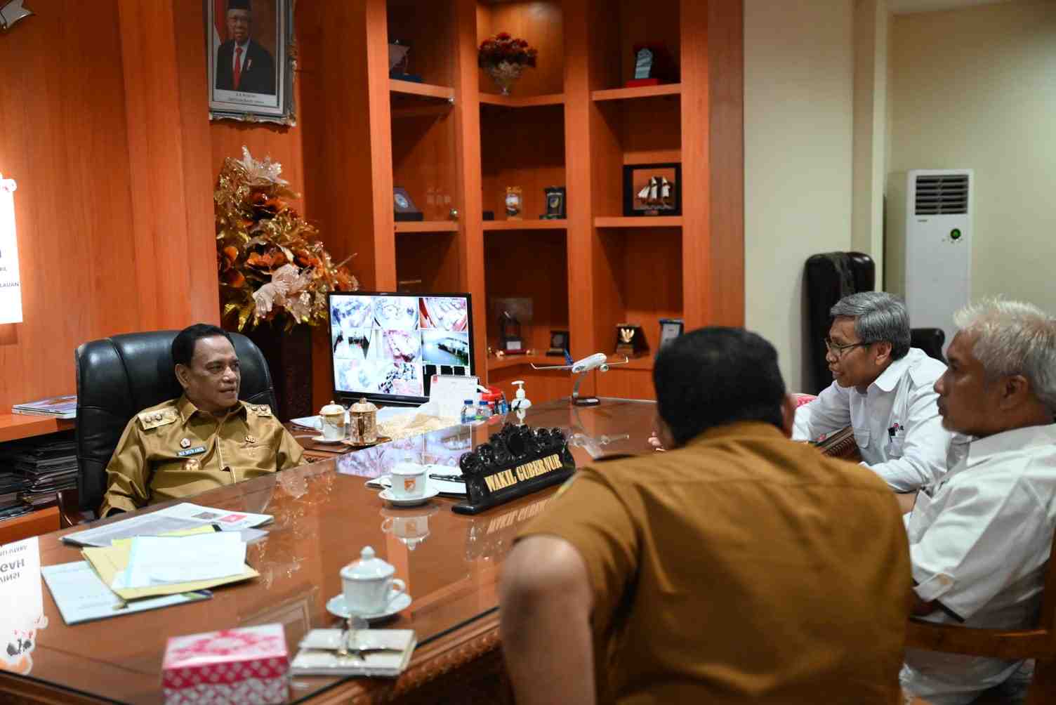 Wagub-Pengurus Forki Sulteng Bahas Persiapan Prakualifikasi PON XXI